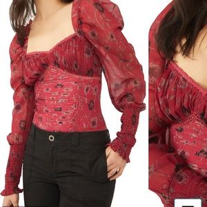 BNWT Free People Bodysuit size XS